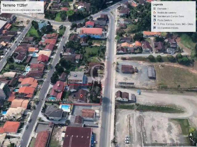 Terreno / Lote para Venda em Joinville/SC Glória