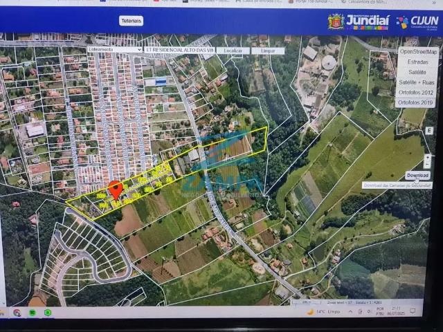 Terreno / Lote para Venda em Jundiaí/SP Ponte Alta