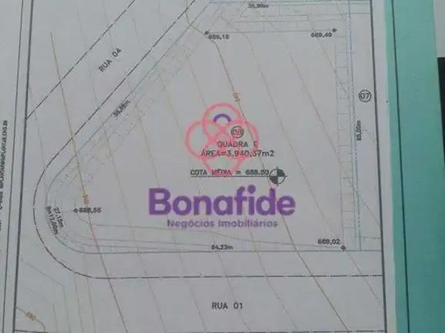 Terreno / Lote para Venda em Jundiaí/SP Parque Industrial III Fazenda Grande