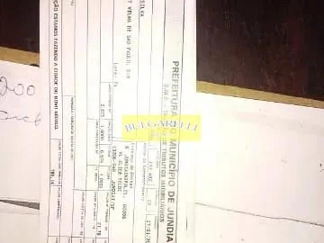 Terreno / Lote para Venda em Jundiaí/SP Vila Isabel Eber