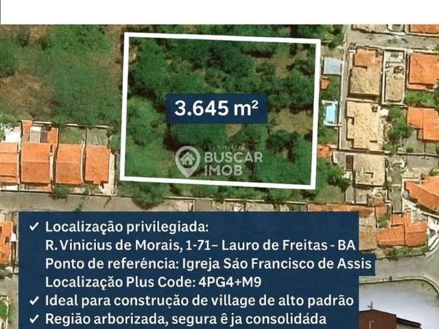 Terreno / Lote para Venda em Lauro de Freitas/BA Buraquinho