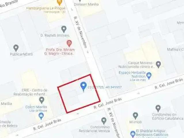 Terreno / Lote para Venda em Marília/SP Barbosa