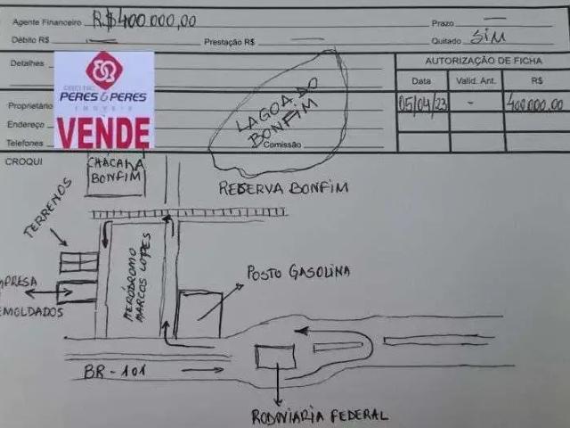 Terreno / Lote para Venda em Nísia Floresta/RN Bonfim