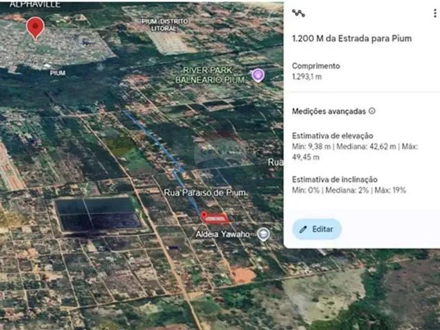 Terreno / Lote para Venda em Nísia Floresta/RN Povoado de Pium