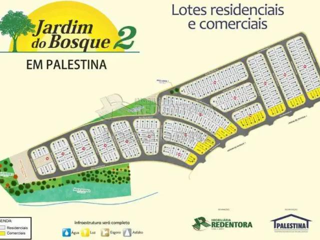Terreno / Lote para Venda em Palestina/SP Jardim do Bosque II