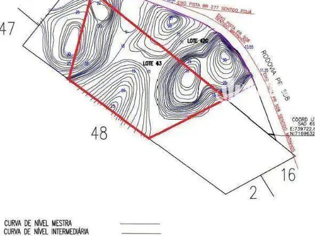 Terreno / Lote para Venda em Paranaguá/PR Colônia Santa Rita