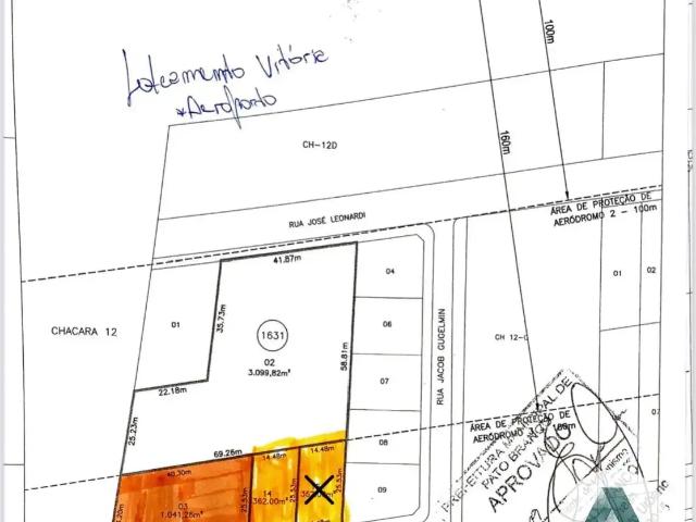 Terreno / Lote para Venda em Pato Branco/PR Aeroporto