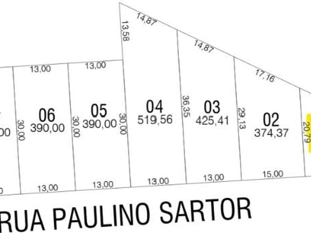 Terreno / Lote para Venda em Pato Branco/PR Cadorin