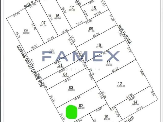 Terreno / Lote para Venda em Pato Branco/PR Centro