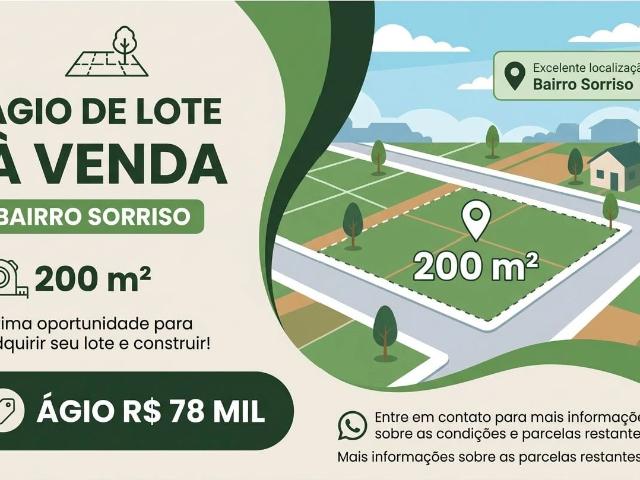 Terreno / Lote para Venda em Patos de Minas/MG Novo Sorriso