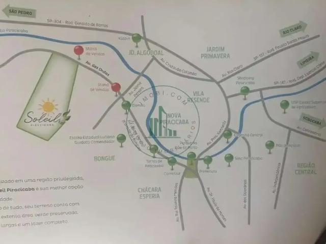 Terreno / Lote para Venda em Piracicaba/SP Bongue