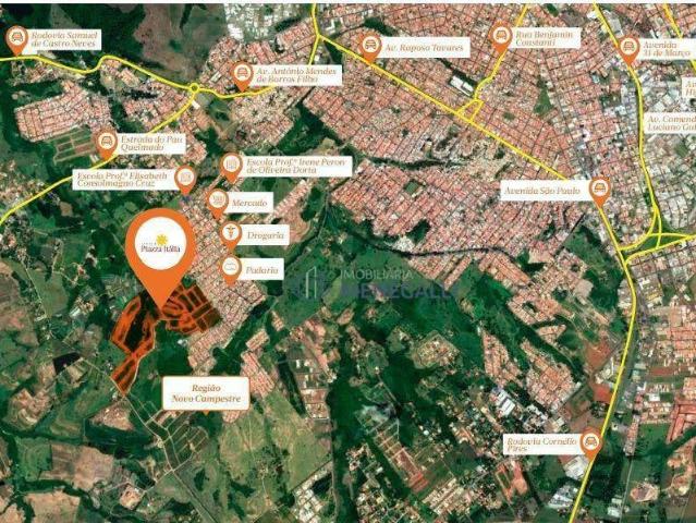 Terreno / Lote para Venda em Piracicaba/SP Glebas Califórnia