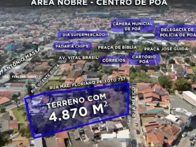 Terreno / Lote para Venda em Poá/SP Centro