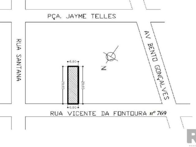 Terreno / Lote para Venda em Porto Alegre/RS Rio Branco