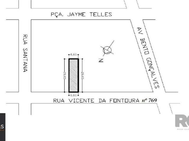 Terreno / Lote para Venda em Porto Alegre/RS Rio Branco