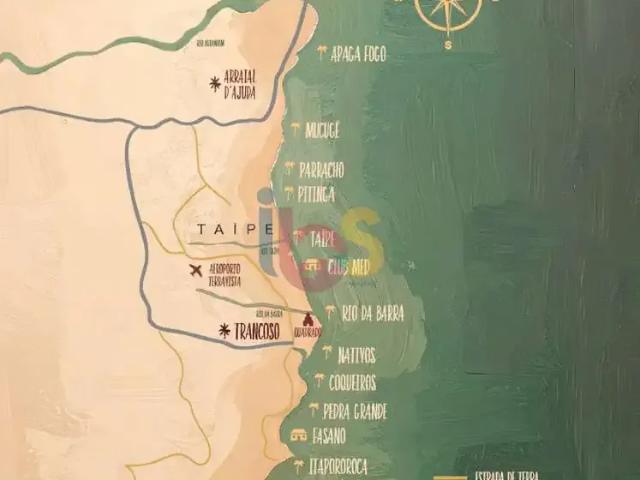 Terreno / Lote para Venda em Porto Seguro/BA Taipe