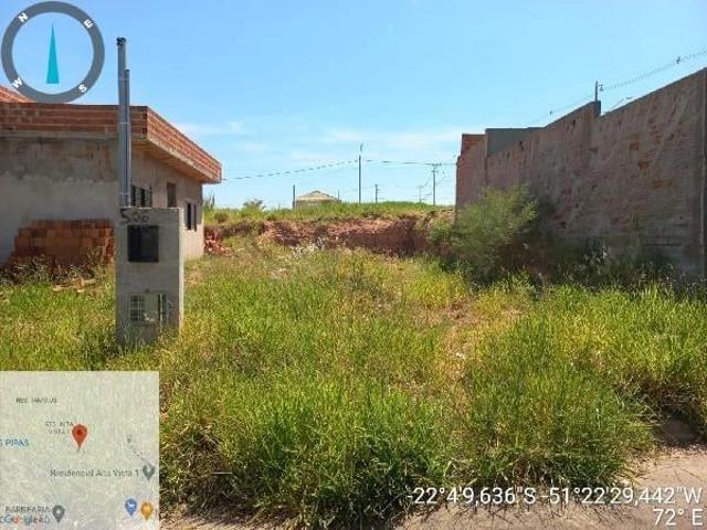 Terreno / Lote para Venda em Presidente Prudente/SP Residencial Alta Vista I 3 Quartos
