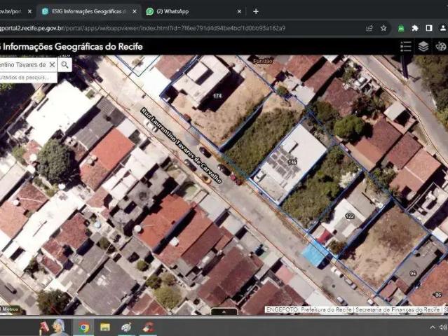 Terreno / Lote para Venda em Recife/PE Água Fria