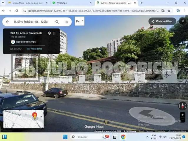 Terreno / Lote para Venda em Rio de Janeiro/RJ Méier