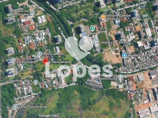 Terreno / Lote para Venda em Rio de Janeiro/RJ Recreio dos Bandeirantes