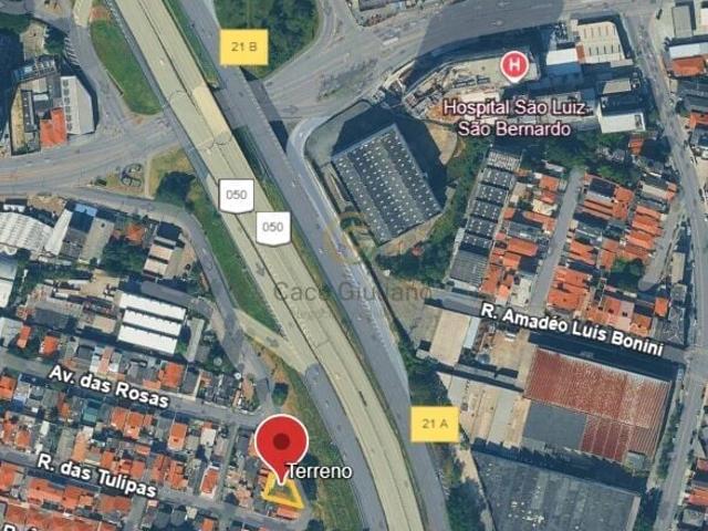 Terreno / Lote para Venda em São Bernardo do Campo/SP Jardim Maria Cecília