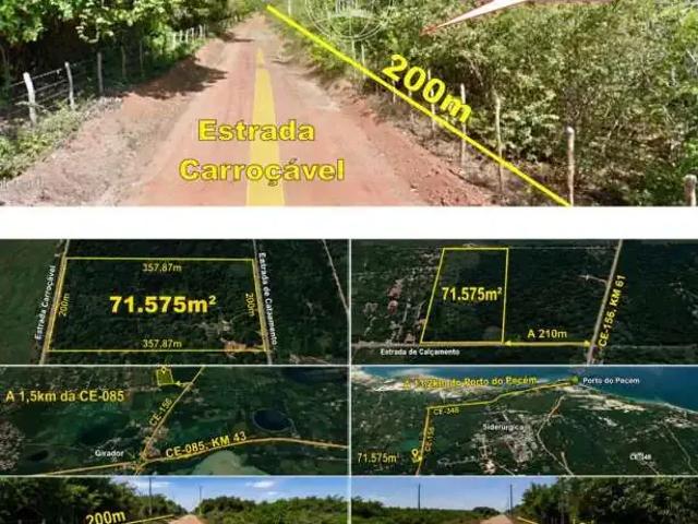 Terreno / Lote para Venda em São Gonçalo do Amarante/CE Parada