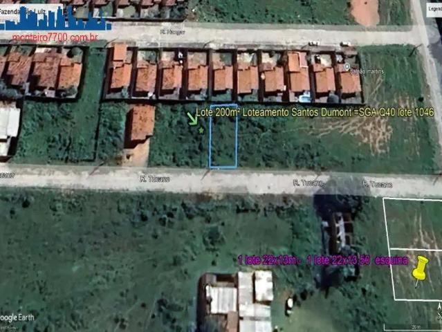 Terreno / Lote para Venda em São Gonçalo do Amarante/RN Santo Antônio do Potengi