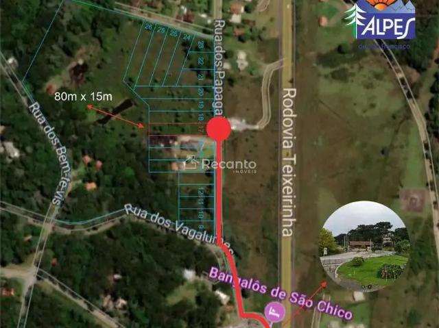 Terreno / Lote para Venda em São Francisco de Paula/RS Alpes