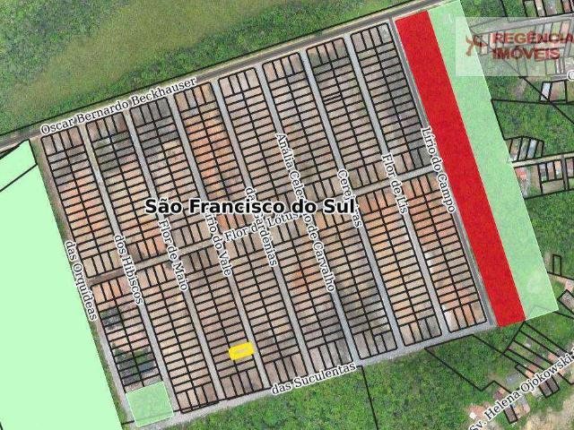 Terreno / Lote para Venda em São Francisco do Sul/SC Capri
