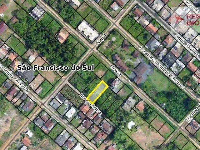 Terreno / Lote para Venda em São Francisco do Sul/SC Ubatuba