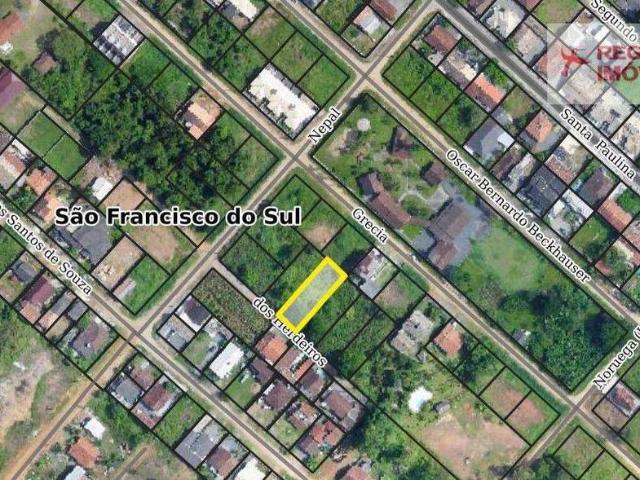 Terreno / Lote para Venda em São Francisco do Sul/SC Ubatuba
