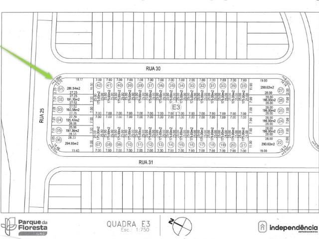 Terreno / Lote para Venda em São José dos Campos/SP Loteamento Floresta