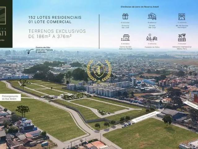 Terreno / Lote para Venda em São José dos Pinhais/PR Costeira