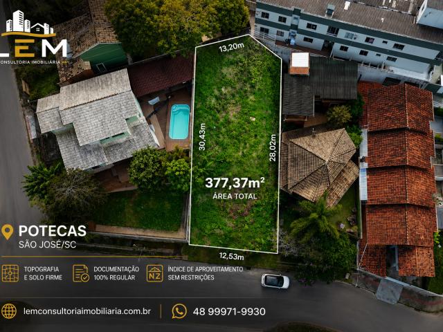Terreno / Lote para Venda em São José/SC Potecas