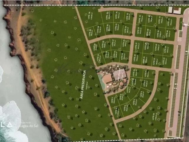 Terreno / Lote para Venda em Touros/RN Lagoa do Sal