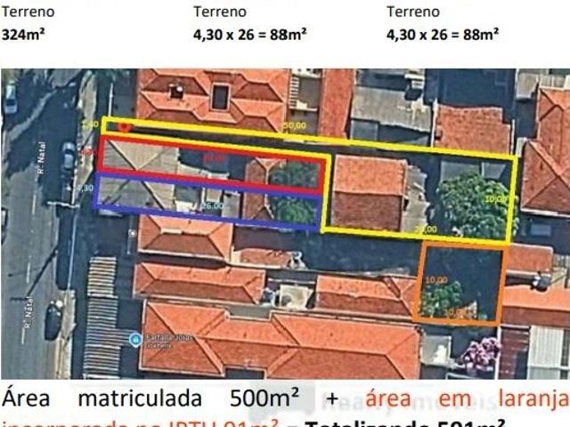 Terreno / Lote para Venda em São Paulo/SP Vila Bertioga