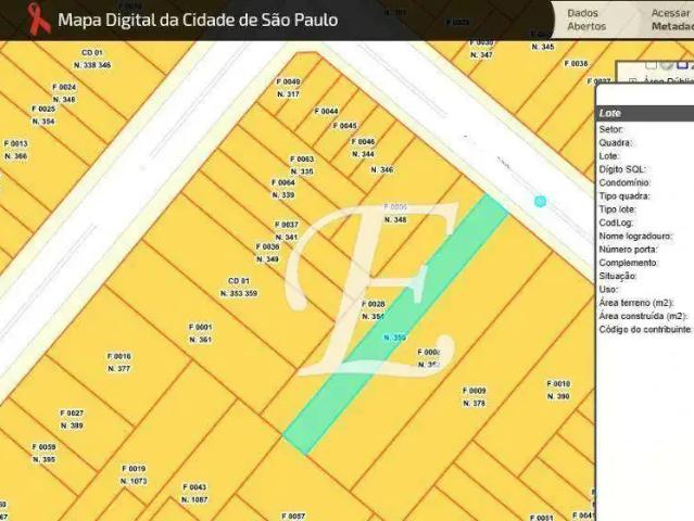 Terreno / Lote para Venda em São Paulo/SP Vila Canero