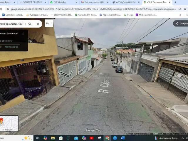 Terreno / Lote para Venda em São Paulo/SP Vila Cruzeiro