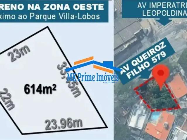 Terreno / Lote para Venda em São Paulo/SP Vila Hamburguesa
