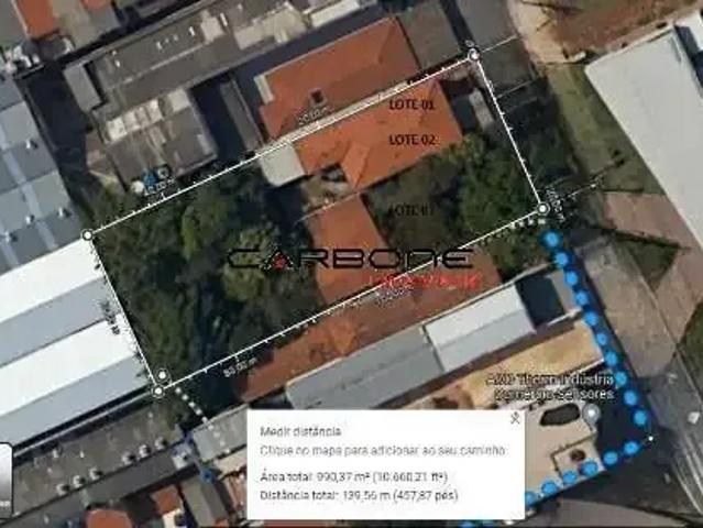 Terreno / Lote para Venda em São Paulo/SP Vila Prudente