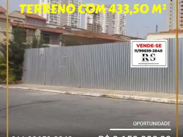 Terreno / Lote para Venda em São Paulo/SP Vila Prudente
