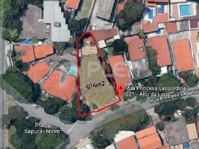 Terreno / Lote para Venda em São Paulo/SP Alto da Lapa