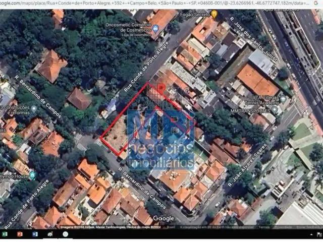 Terreno / Lote para Venda em São Paulo/SP Brooklin