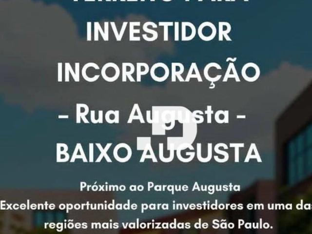 Terreno / Lote para Venda em São Paulo/SP Consolação