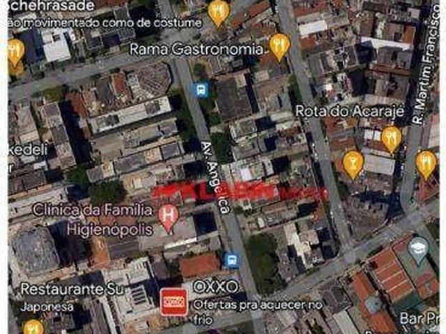 Terreno / Lote para Venda em São Paulo/SP Higienópolis