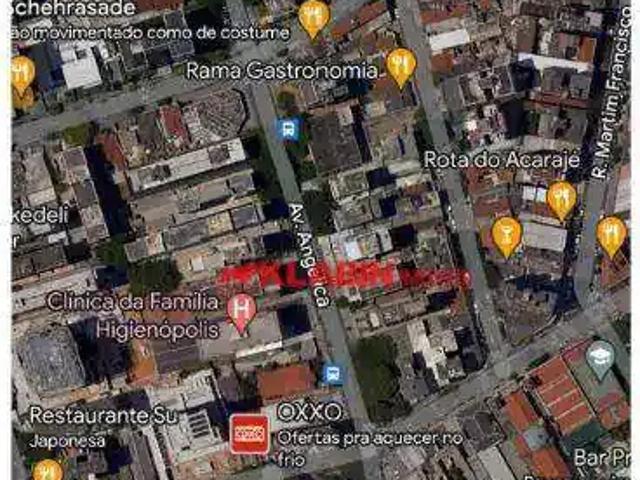 Terreno / Lote para Venda em São Paulo/SP Higienópolis
