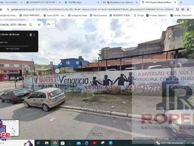 Terreno / Lote para Venda em São Paulo/SP Jardim Ângela Zona Leste