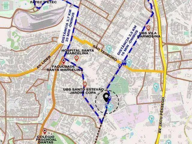 Terreno / Lote para Venda em São Paulo/SP Jardim Marabá