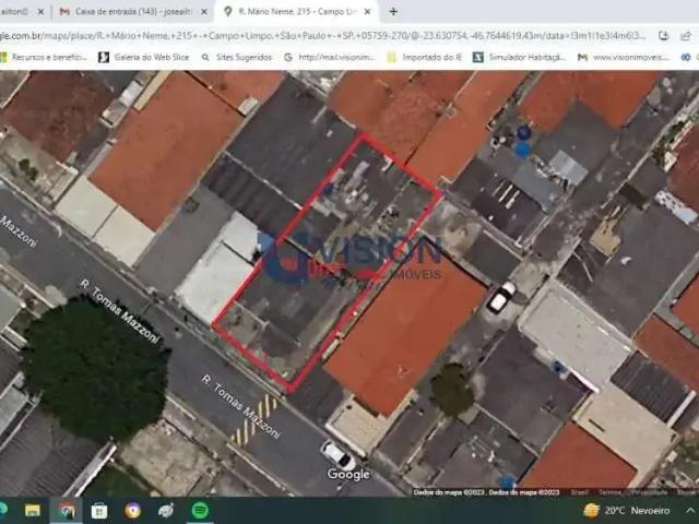 Terreno / Lote para Venda em São Paulo/SP Jardim Samara
