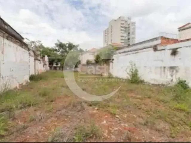 Terreno / Lote para Venda em São Paulo/SP Mooca